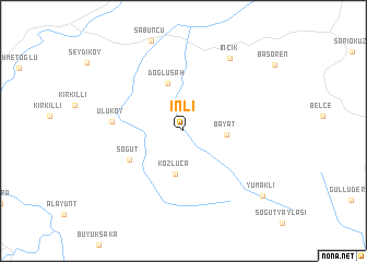 map of İnli