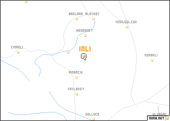 map of İnli