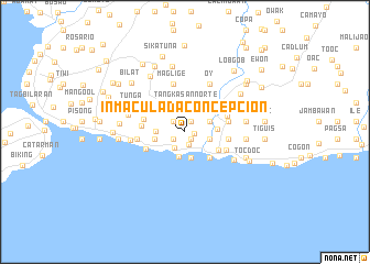 map of Inmaculada Concepcion