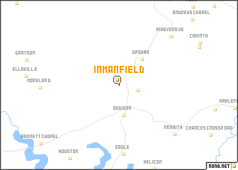 map of Inmanfield