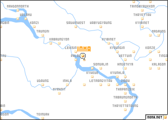 map of Inma