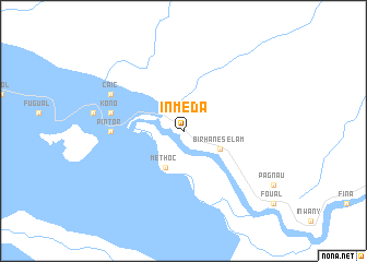 map of Inmeda