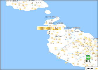 map of In-Naħħalija