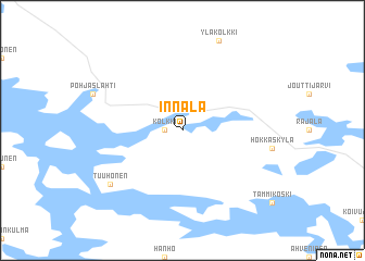 map of Innala