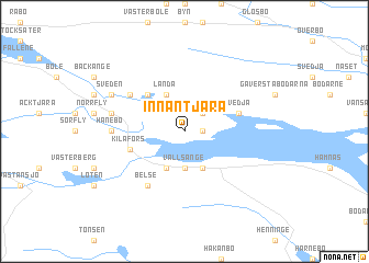 map of Innantjära