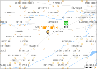 map of Innenheim