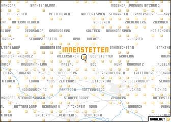 map of Innenstetten