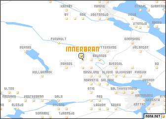 map of Innerbrån