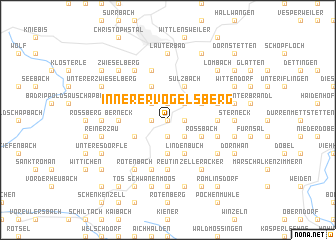 map of Innerer Vogelsberg