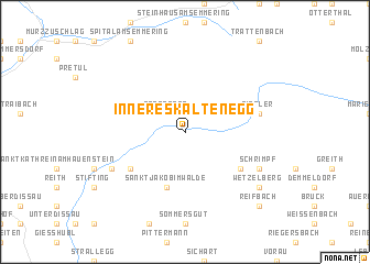 map of Inneres Kaltenegg