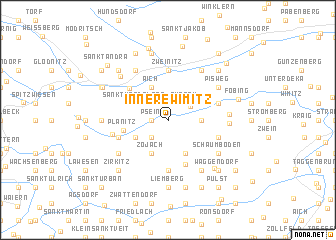 map of Innere Wimitz