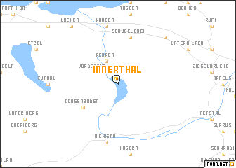 map of Innerthal