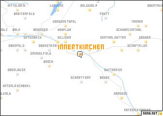 map of Innertkirchen