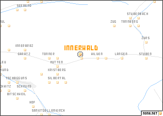 map of Innerwald