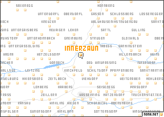 map of Innerzaun