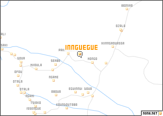 map of Innguégué