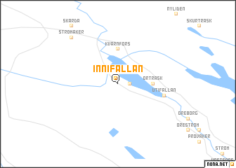 map of Innifällan