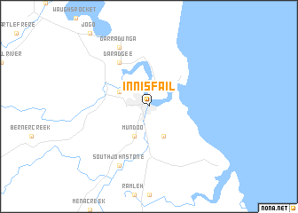 map of Innisfail