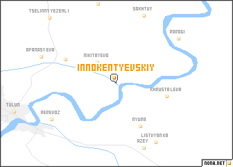 map of Innokent\