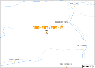 map of Innokent\