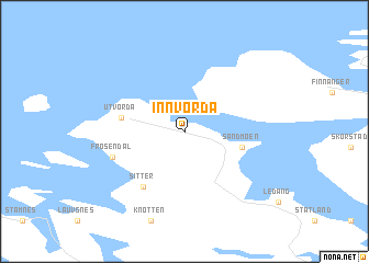 map of Innvorda