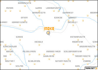 map of Inoka