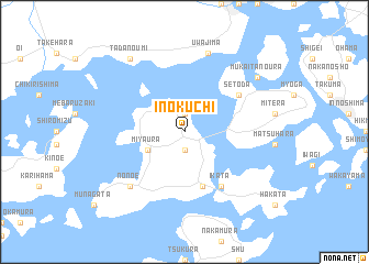 map of Inokuchi