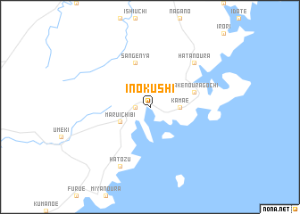 map of Inokushi