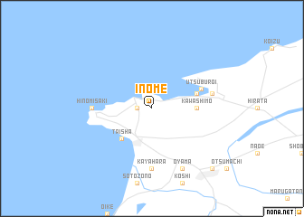 map of Inome