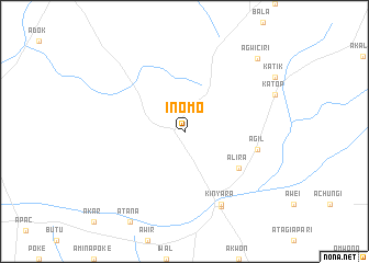 map of Inomo