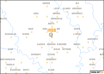 map of Inoo