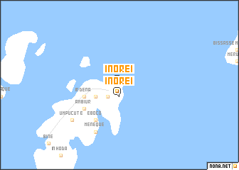 map of Inorei