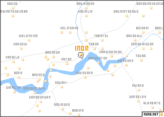 map of Inor