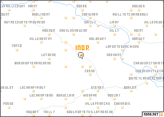 map of Inor