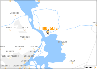 map of Inoujście