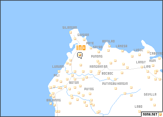 map of Ino