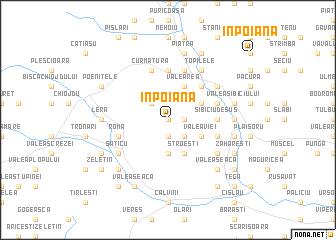 map of În Poiană