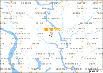 map of Inponnya