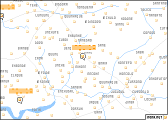 map of Inquida