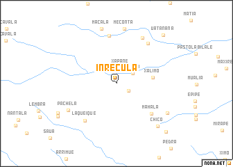 map of Inrécula