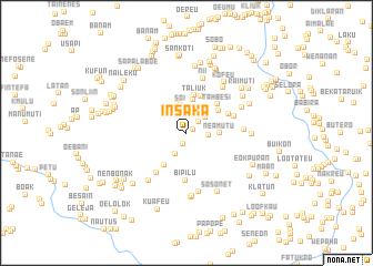 map of Insaka