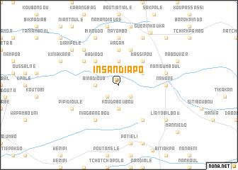 map of Insandiapo