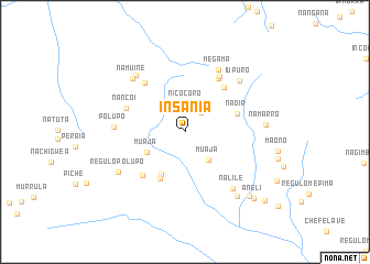 map of Insania