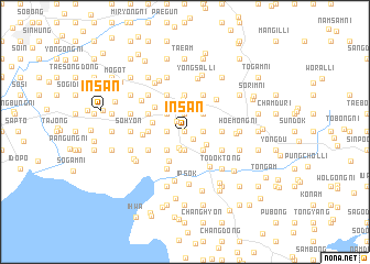 map of Insan