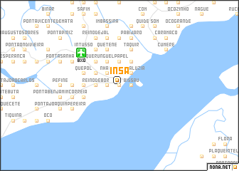 map of Insã