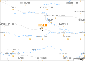 map of Insch