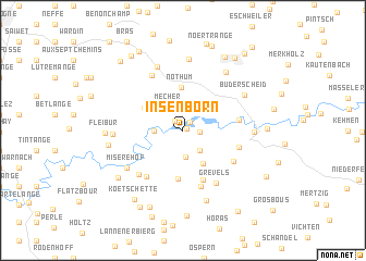 map of Insenborn