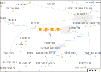 map of Inshakovka