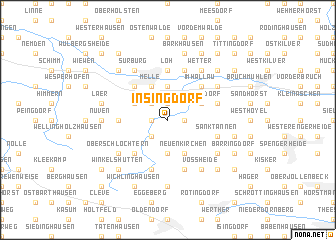 map of Insingdorf