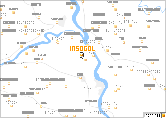 map of Insŏ-gol